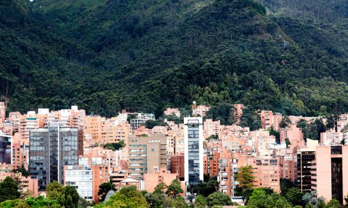 Beautiful,Picture,Of,The,Mountains,Surrounding,Bogota,-,Colombia