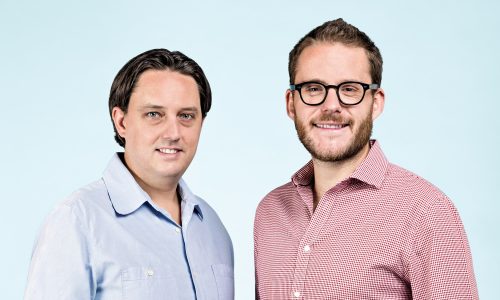 Martes 8 de agosto, 2017. Fotos con Juan Carlos Castro y Alberto Padilla de Briq (finalista) para especial Emprendedores 2017. #1218 en la revista Expansion.
